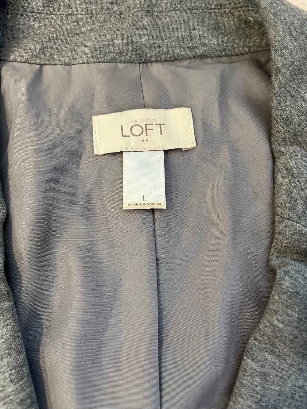 Loft one button blazer size large - Picture 3 of 11